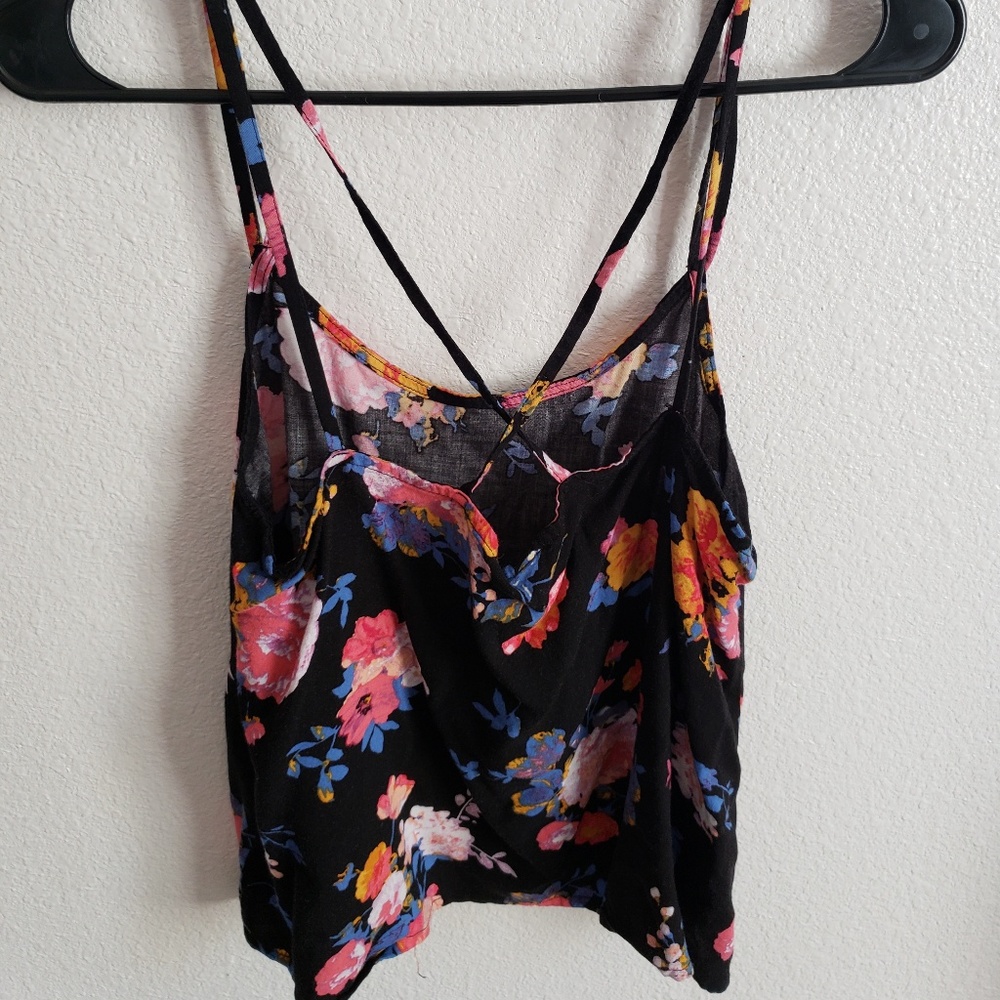 Black cami top